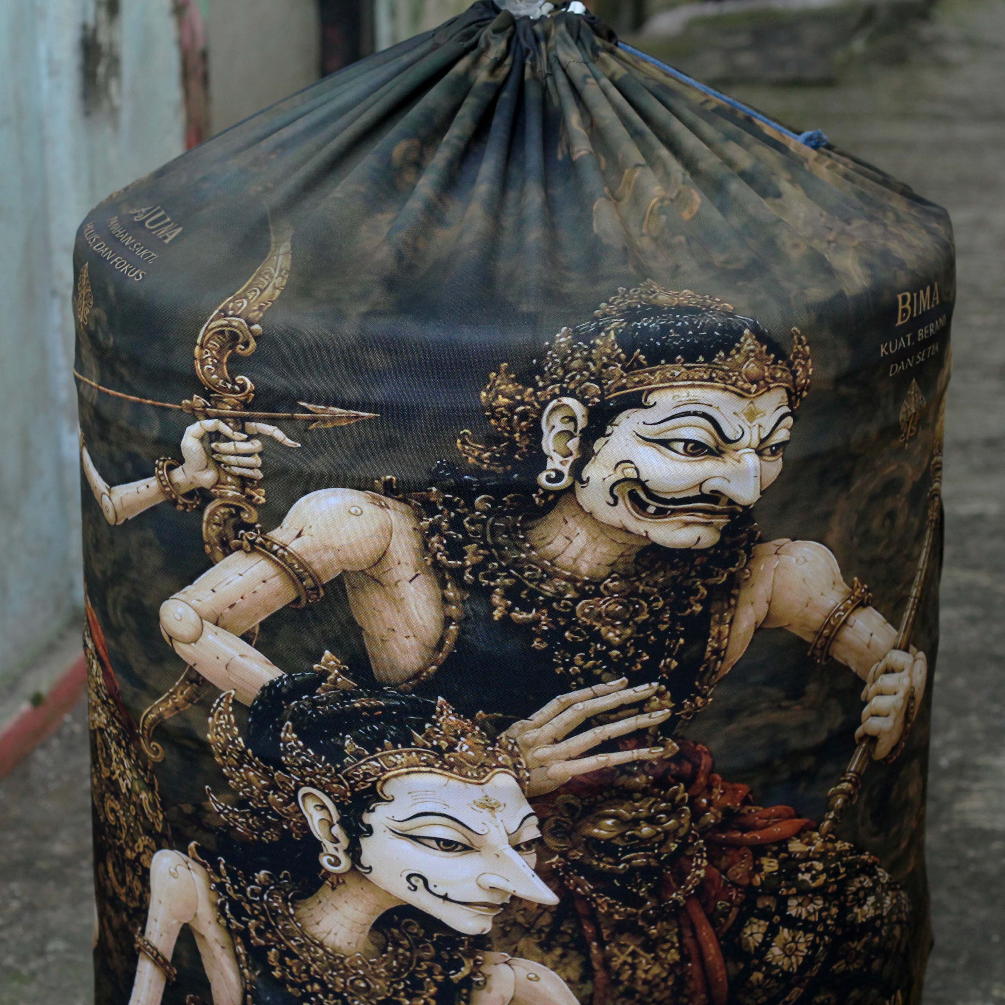 KERODONG FULL PRINTING MOTIF PANDAWA LIMA UKURAN KRODONG SANGKAR MURAI BATU DM 58 DOUBLE LAYER FULL PRINTING 4