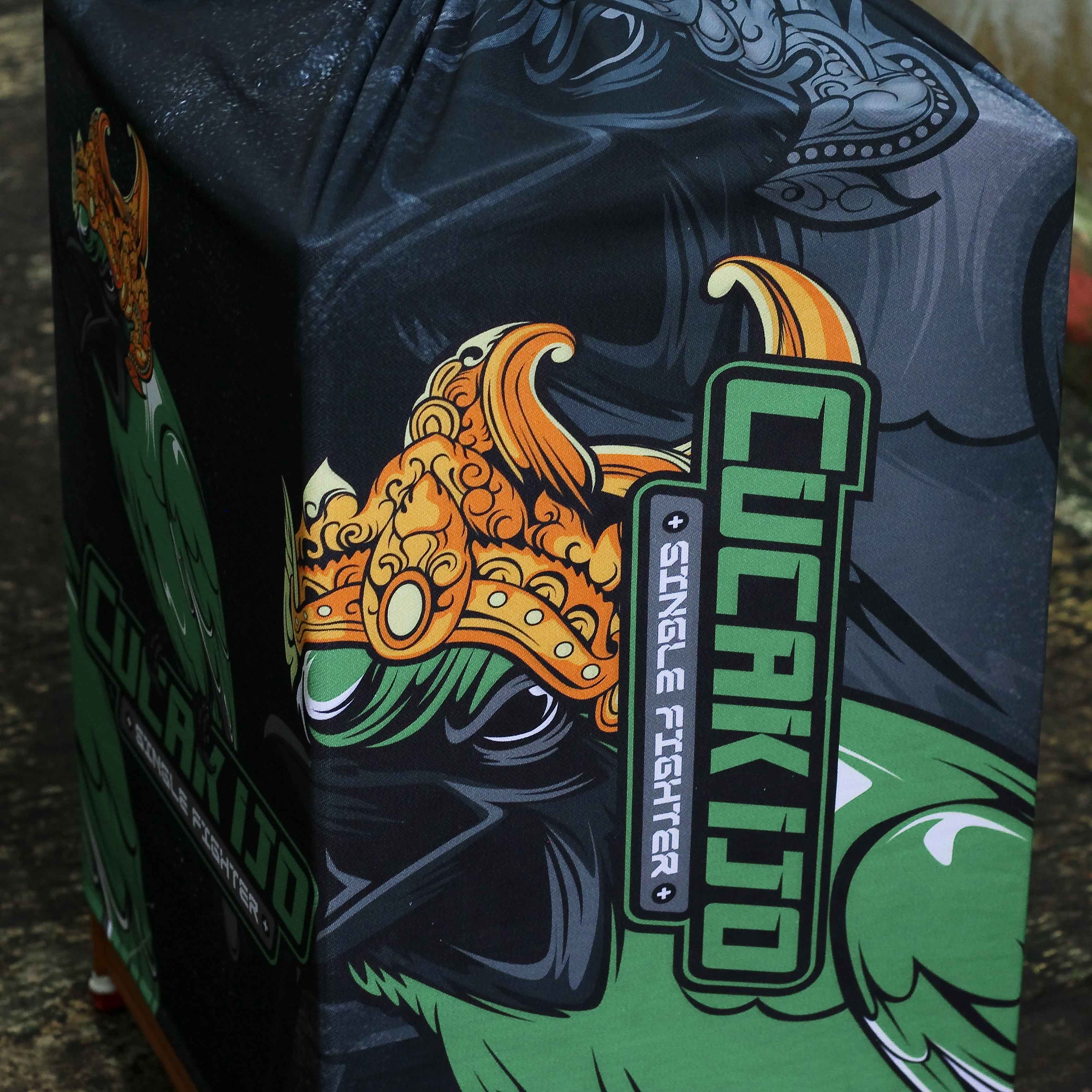 KERODONG CUCAK IJO FULL PRINTING BAHAN DOUBLE LAYER UKURAN KRODONG SANGKAR KOTAK NO 2 TERJAMIN KUALITAS JUARA 2