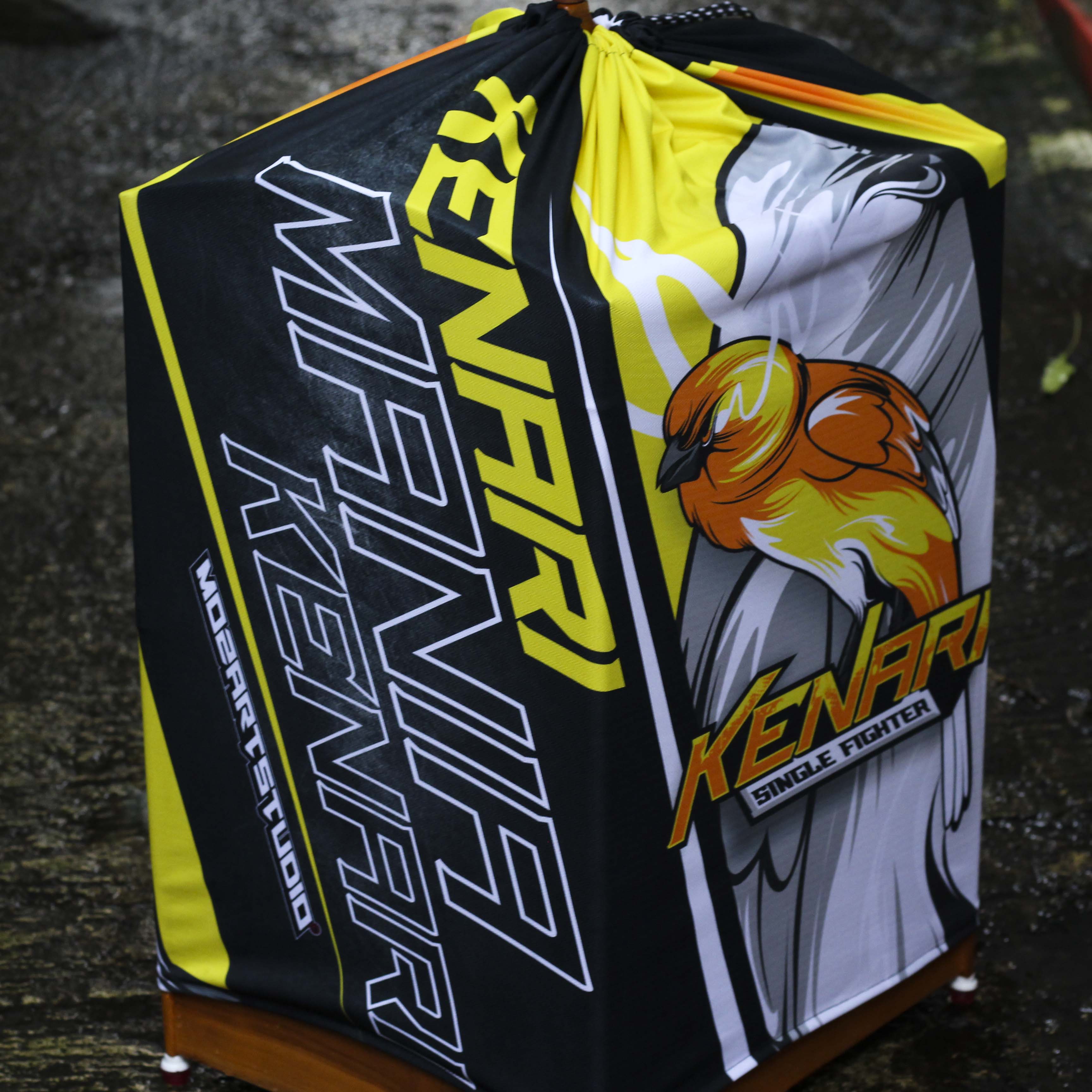 KERODONG BURUNG KENARI FULL PRINTING KUALITAS PREMIUM BAHAN DOUBLE LAYER TEBAL UKURAN SANGKAR KOTAK NOMER 2 2
