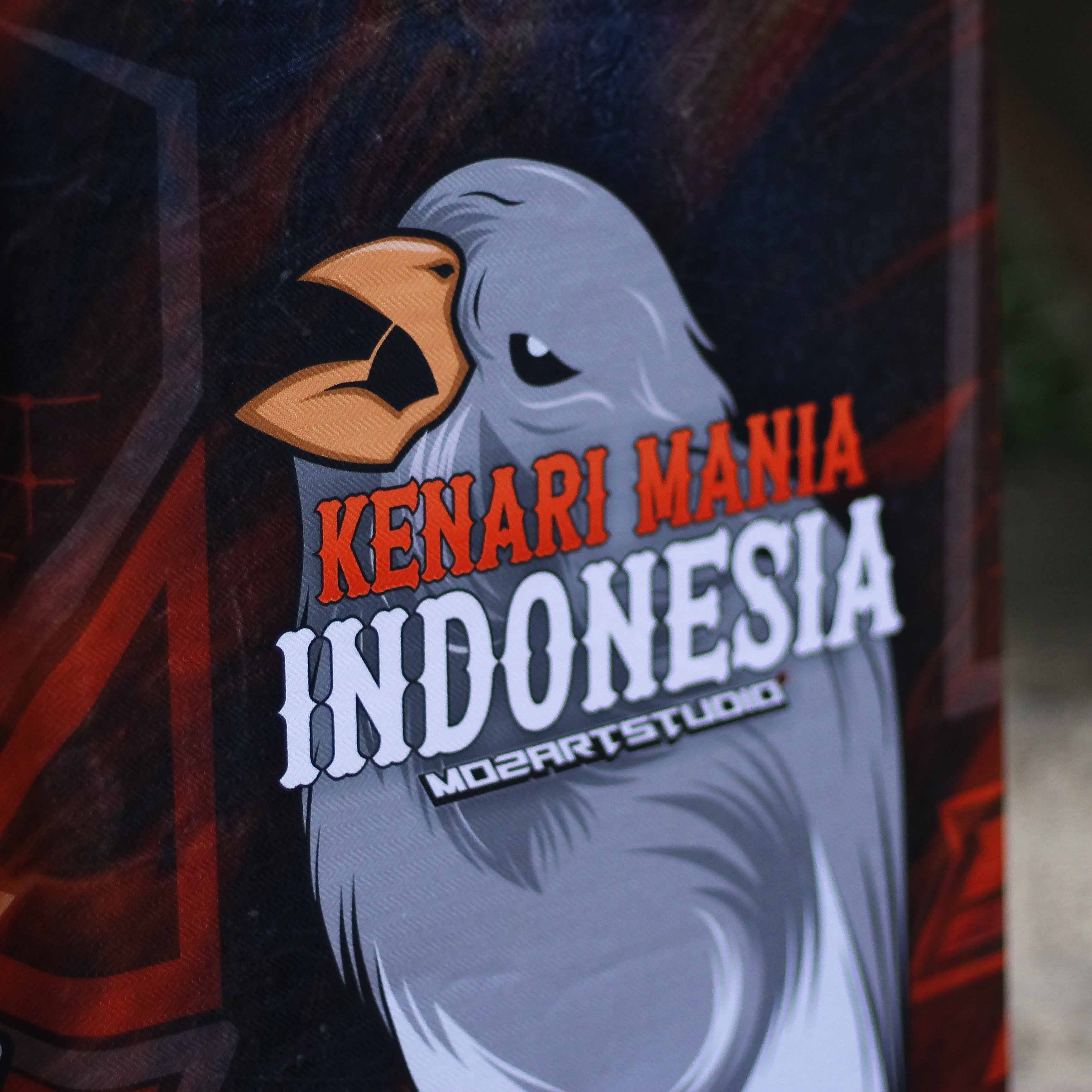 KERODONG KENARI FULL PRINTING UKURAN SANGKAR NO 2 BAHAN TEBAL HALUS ADEM DOUBLE LAYER KRODONG SANGKAR KOTAK NO 2 3
