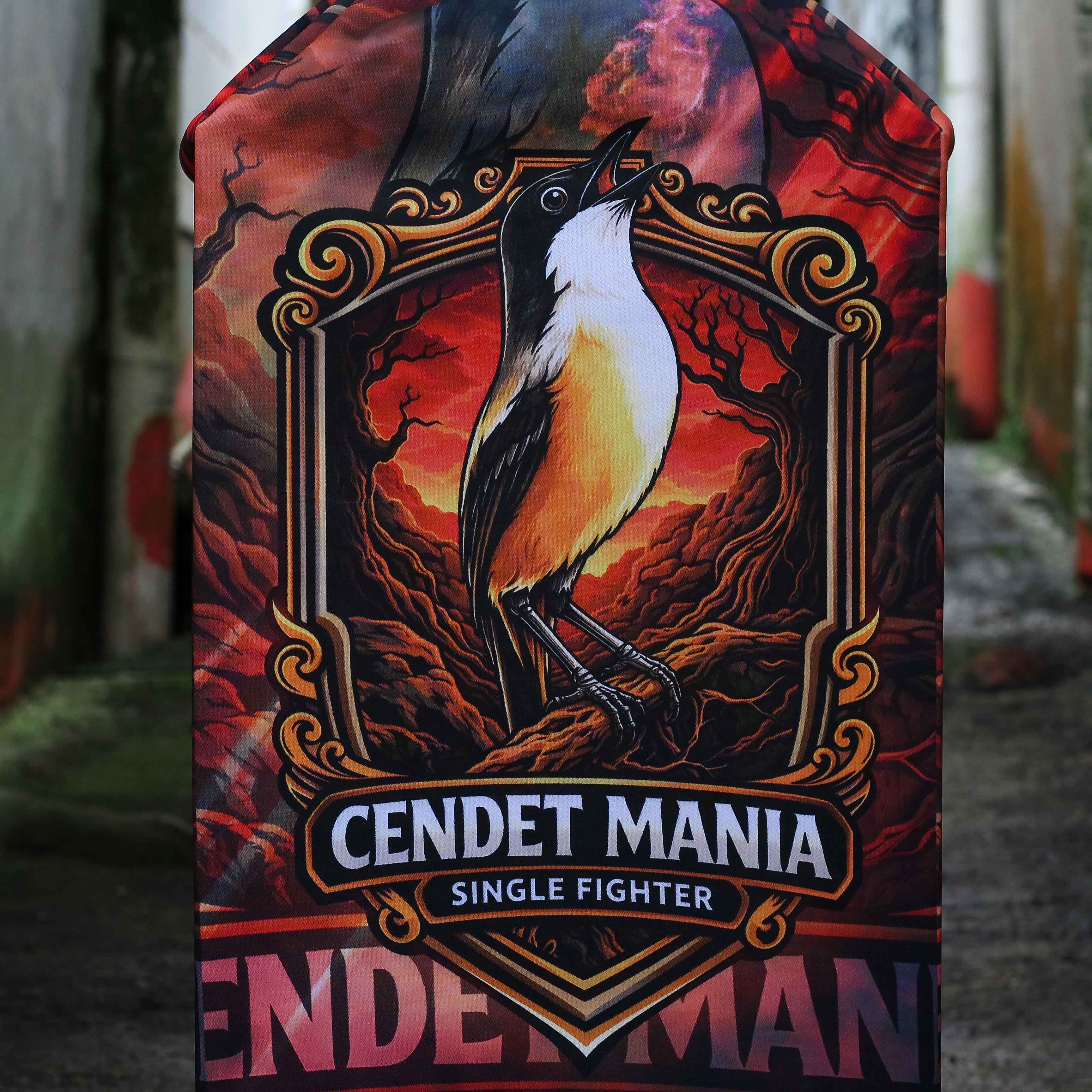 KERODONG FULL PRINTING MOTIF CENDET UKURAN KRODONG SANGKAR KOHSAN 40 X 40 DOUBLE LAYER TAHAN LENTUR MEWAH