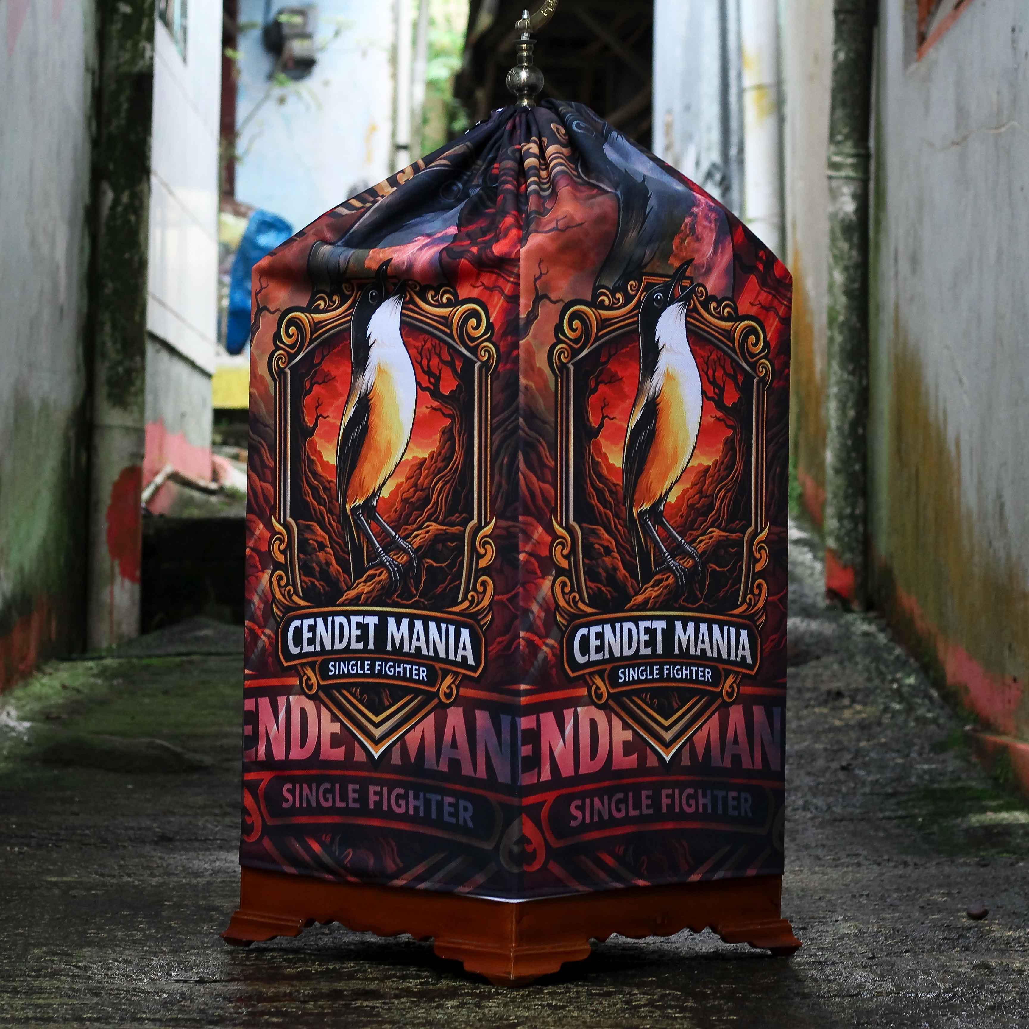 KERODONG FULL PRINTING MOTIF CENDET UKURAN KRODONG SANGKAR KOHSAN 40 X 40 DOUBLE LAYER TAHAN LENTUR MEWAH 3