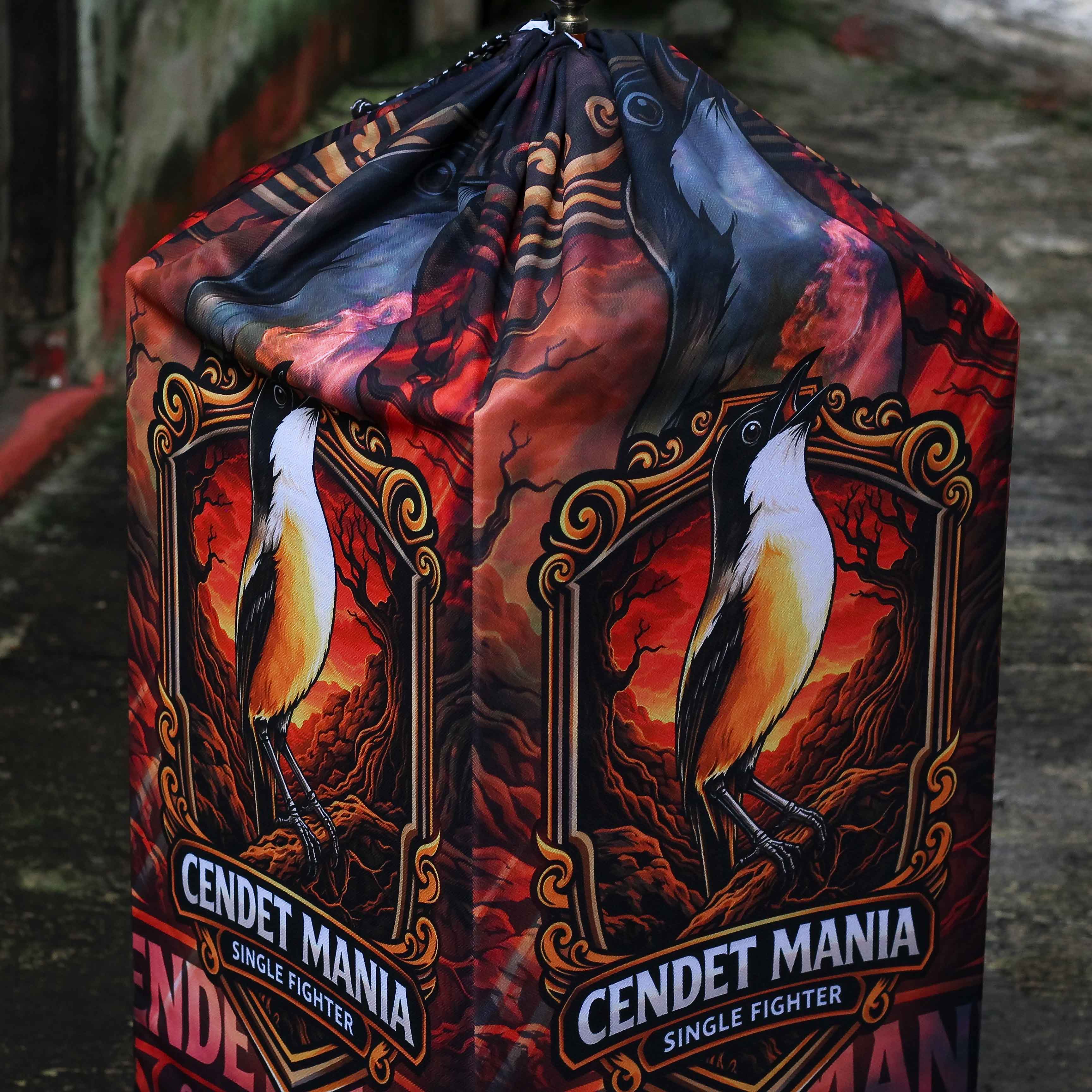 KERODONG FULL PRINTING MOTIF CENDET UKURAN KRODONG SANGKAR KOHSAN 40 X 40 DOUBLE LAYER TAHAN LENTUR MEWAH 4