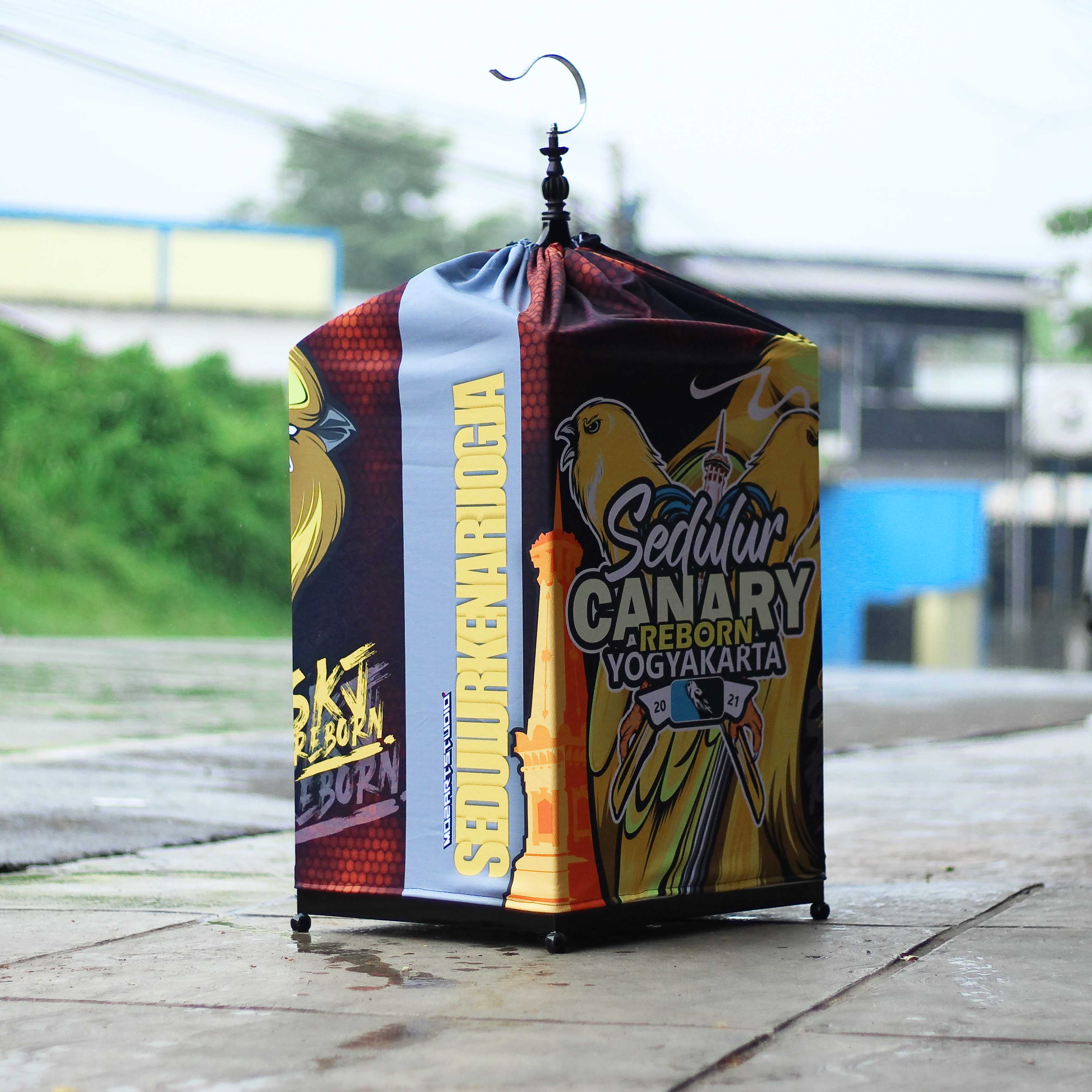 KRODONG PRINTING UKURAN SANGKAR KOTAK NO 2 DOUBLE LAYER SPESIAL SEDULUR KENARI JOGJA REBORN 3