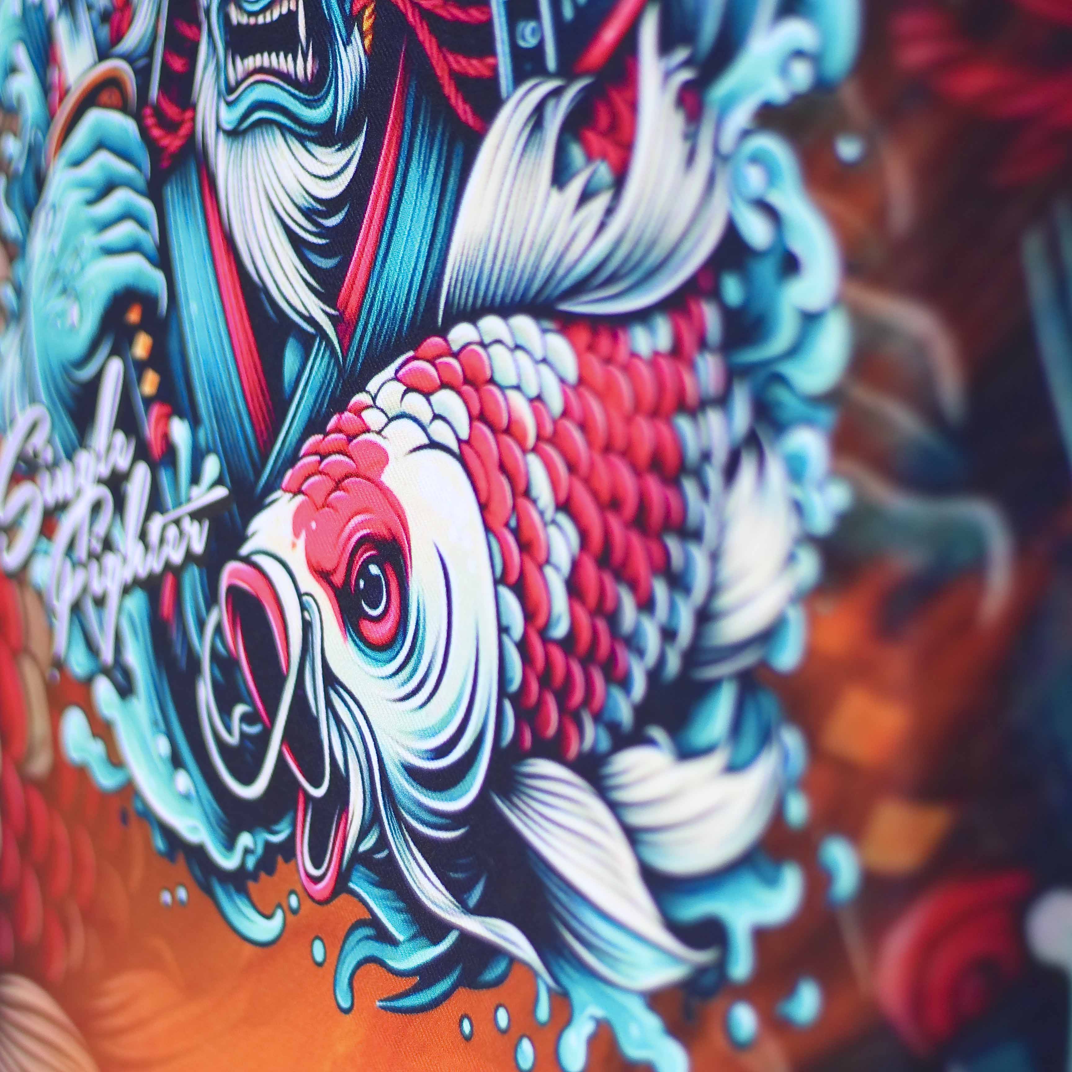 KERODONG MOTIF SAMURAI UKURAN SANGKAR NO 1 FULL PRINTING DETAIL MEWAH RECOMENDED UNTUK BURUNG KACER
