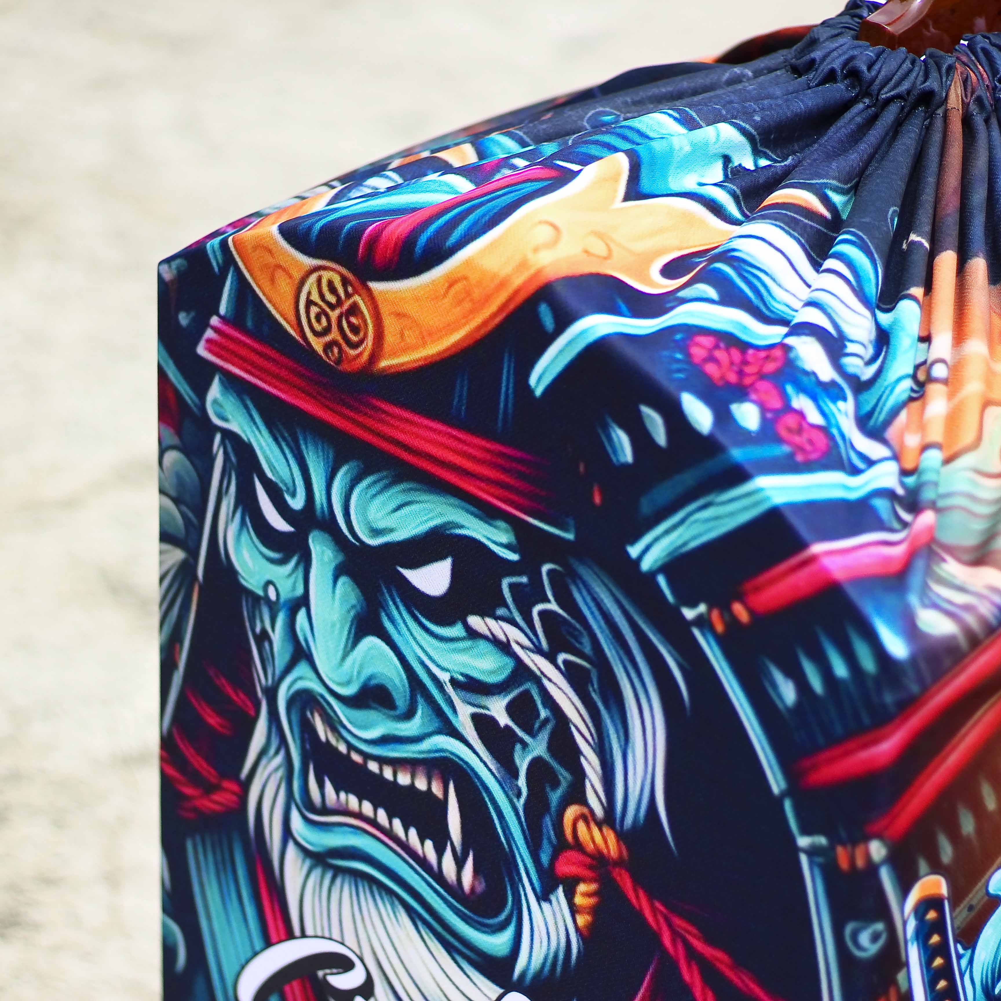 KERODONG MOTIF SAMURAI UKURAN SANGKAR NO 1 FULL PRINTING DETAIL MEWAH RECOMENDED UNTUK BURUNG KACER 6