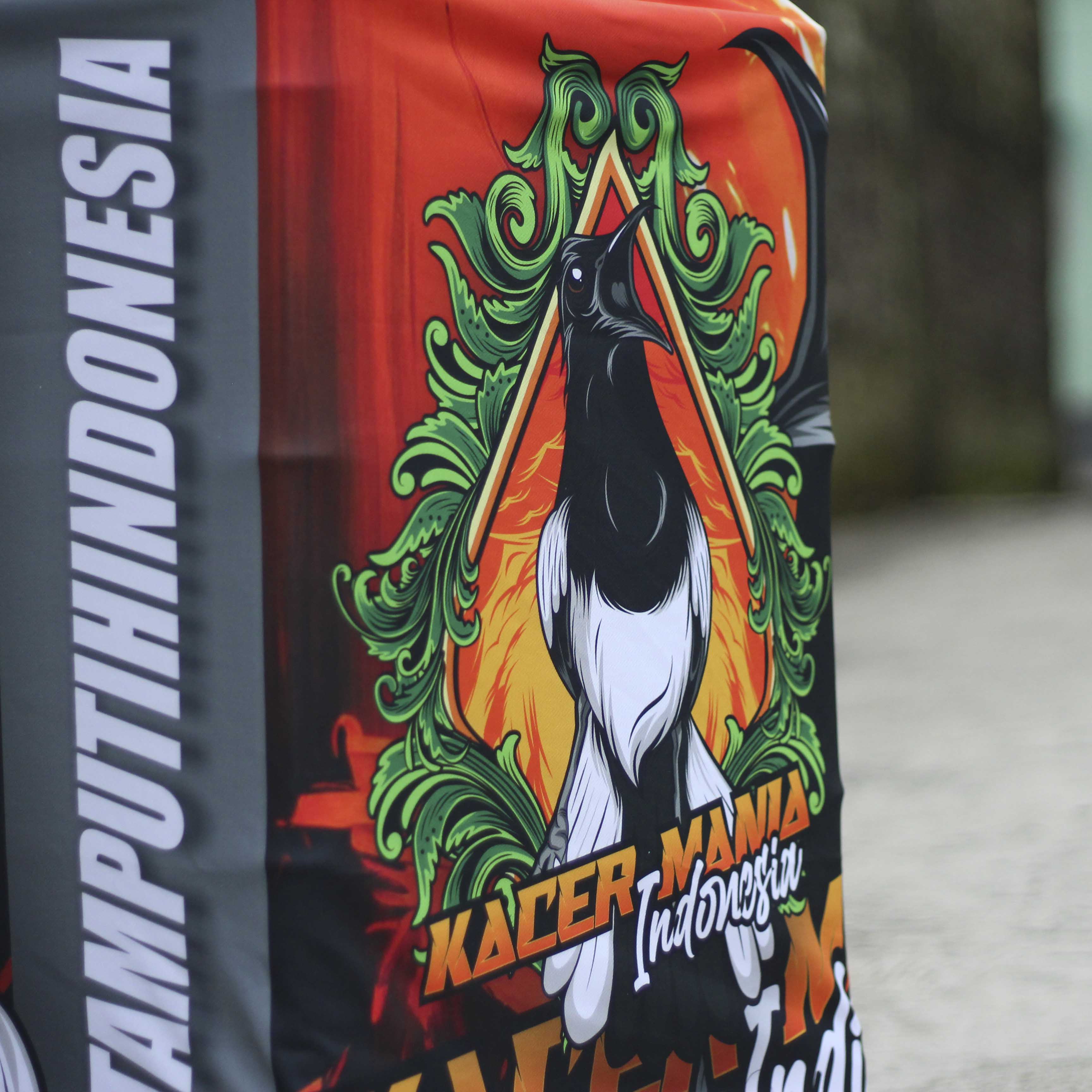 KRODONG PRINTING KERODONG SANGKAR FULL PRINTING UKURAN SANGKAR KOTAK NO 1 DOUBLE LAYER MOTIF KACER MANIA INDONESIA 4