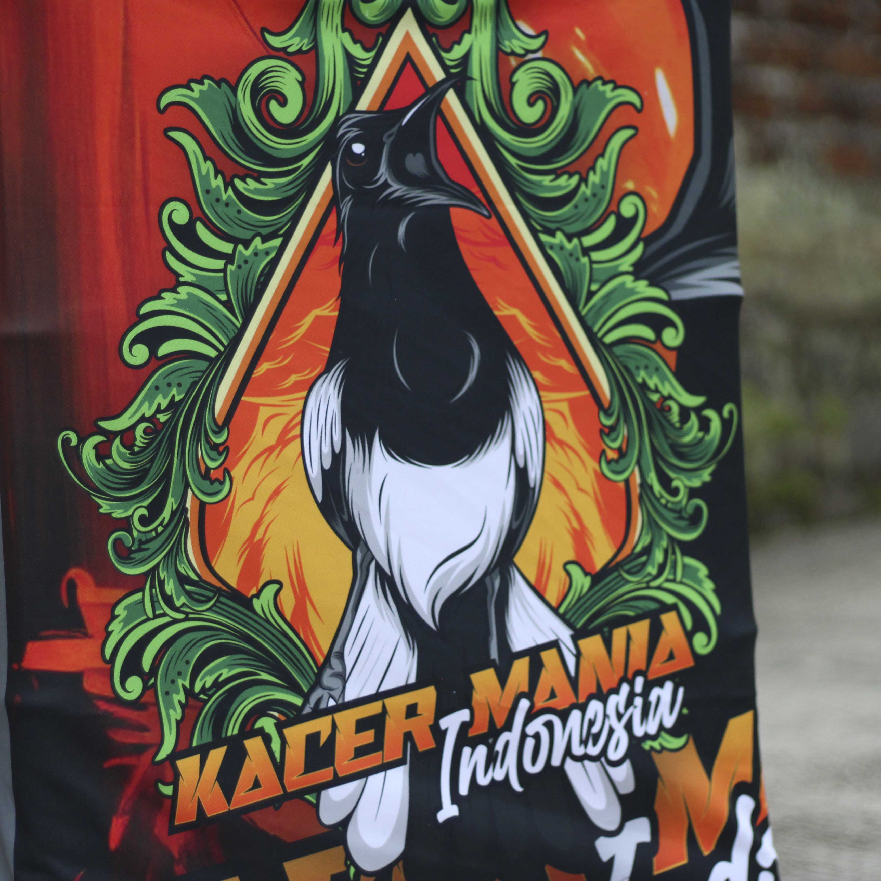 KRODONG PRINTING KERODONG SANGKAR FULL PRINTING UKURAN SANGKAR KOTAK NO 1 DOUBLE LAYER MOTIF KACER MANIA INDONESIA 5