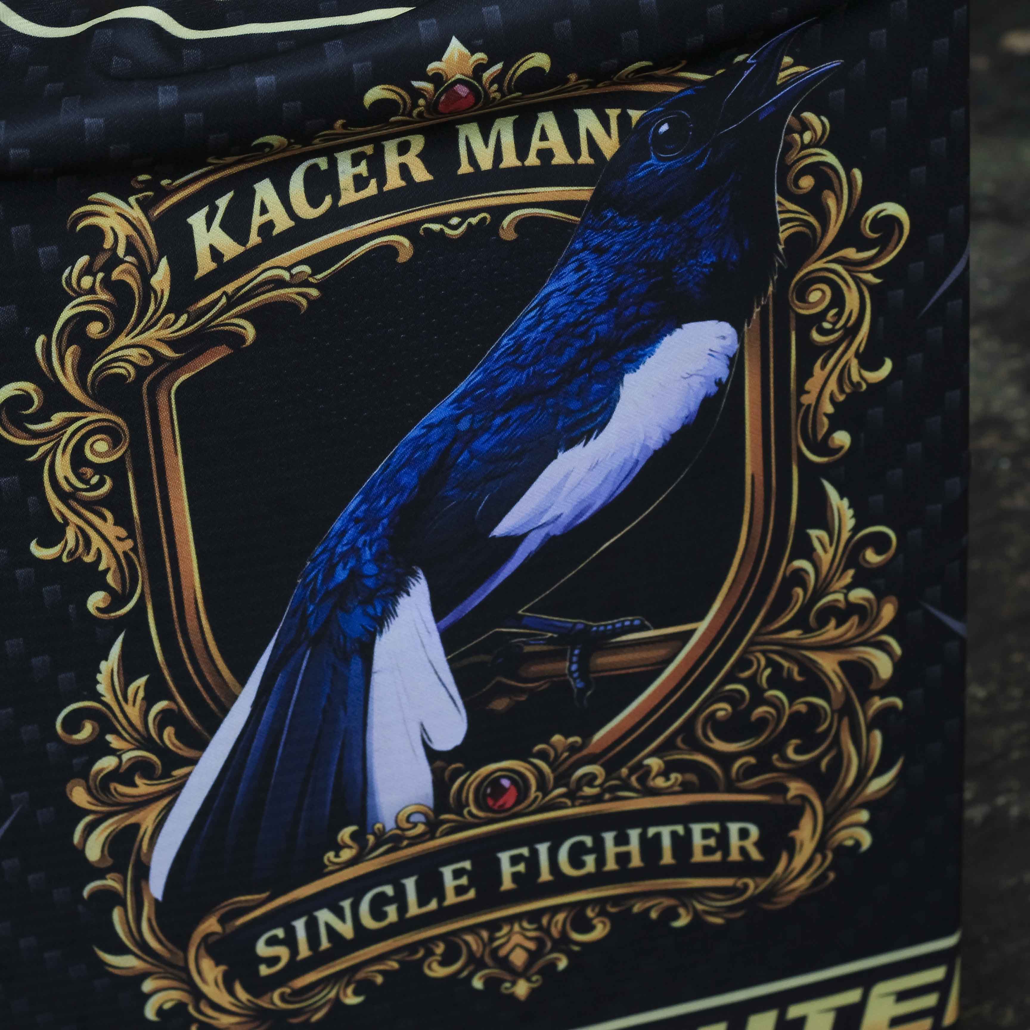 KERODONG FULL PRINTING KACER MOTIF CARBON UKURAN KRODONG SANGKAR KOTAK NO 1 DOUBLE LAYER 2