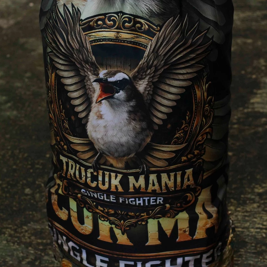 KERODONG CUSTOM FULL PRINTING MOTIF BURUNG TRUCUK UKURAN SANGKAR LB ATAU T3 BAHAN TEBAL 3
