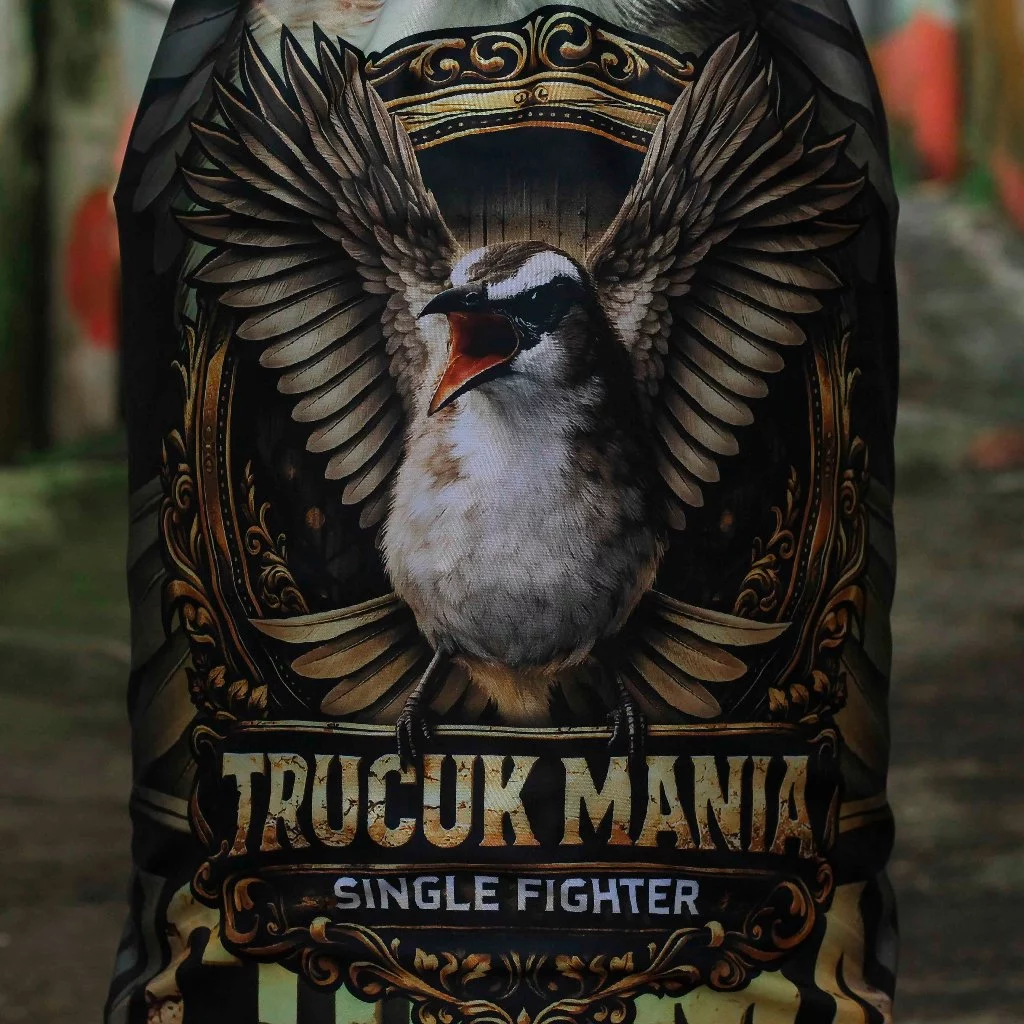 KERODONG CUSTOM FULL PRINTING MOTIF BURUNG TRUCUK UKURAN SANGKAR LB ATAU T3 BAHAN TEBAL 4