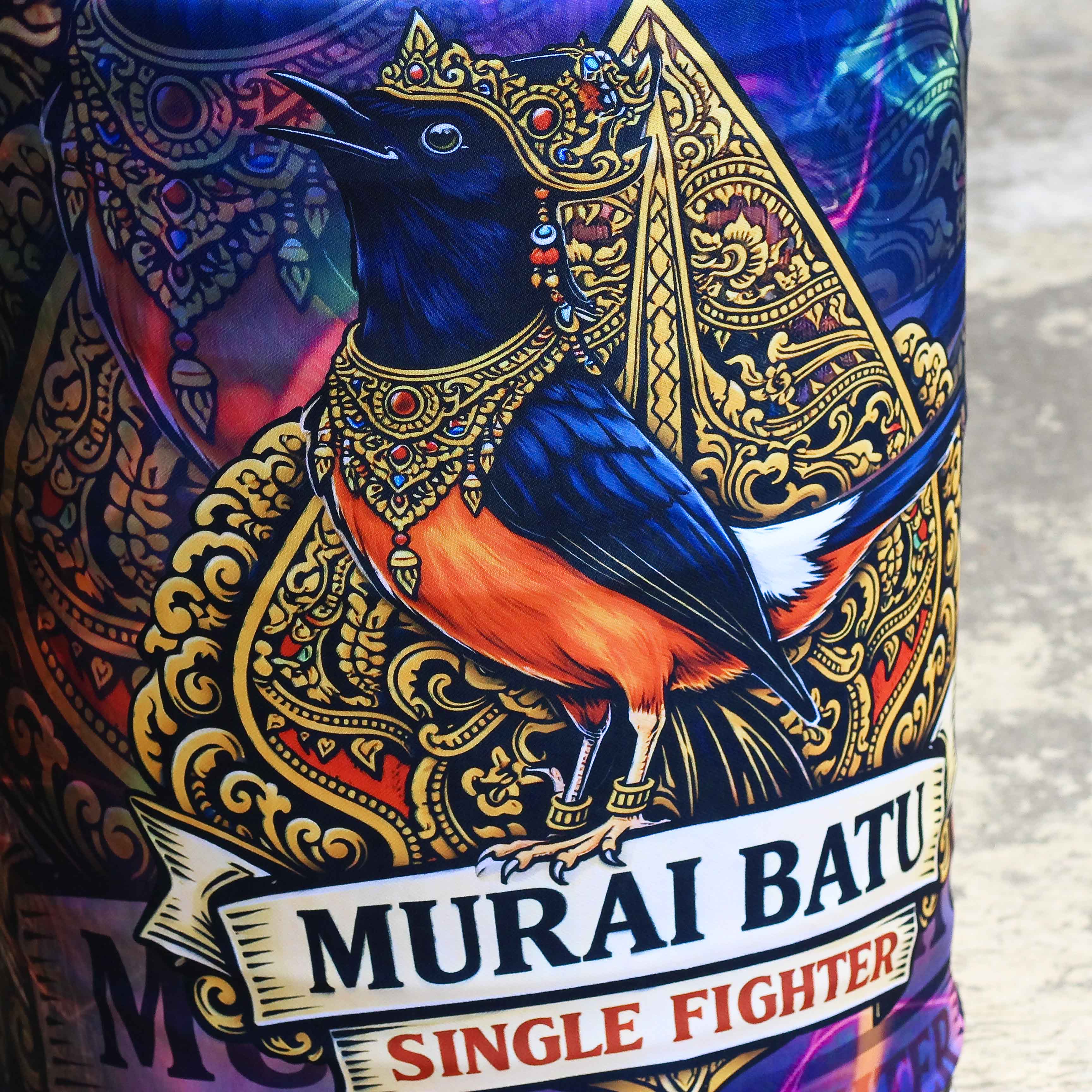 KERODONG FULL PRINTING MURAI BATU DM 58 MOTIF GUNUNGAN WAYANG DOUBLE LAYER BAHAN TEBAL ADEM 5