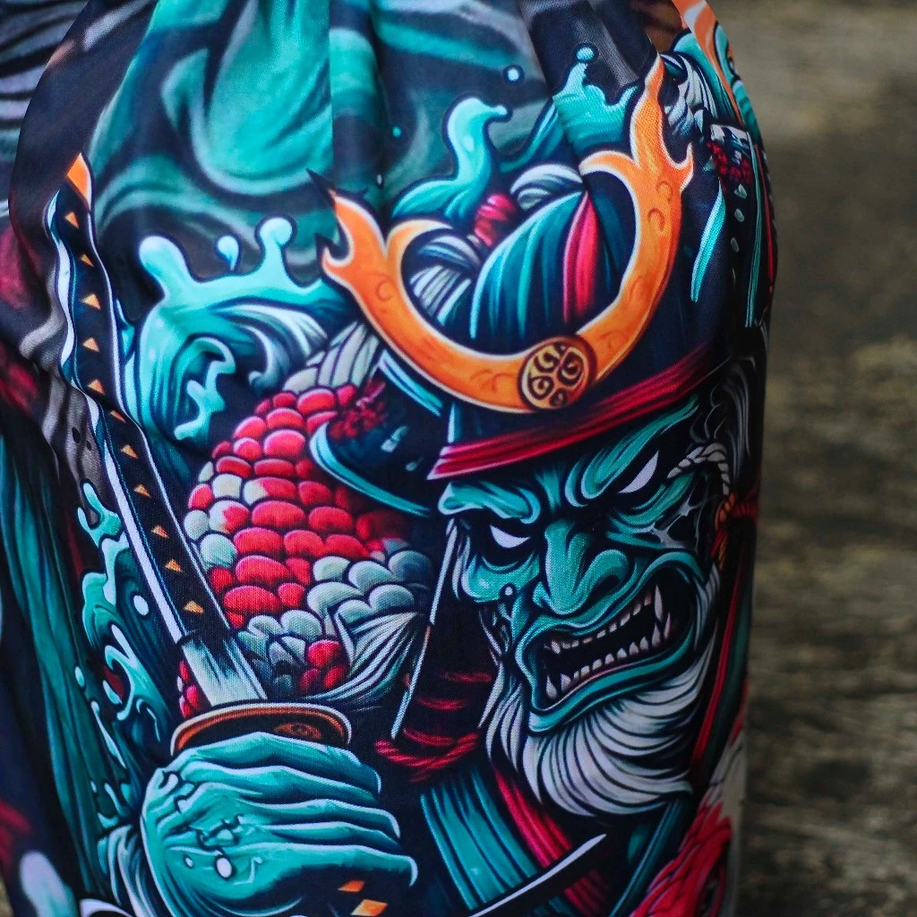 KRODONG CUSTOM KERODONG FULL PRINTING CUSTOM MOTIF SAMURAI UKURAN SANGKAR KAPSUL + UNTULAN UNTUK BURUNG SOGON BISA CUSTOM REQUEST NAMA BURUNG ATAU NAMA TEAM 4