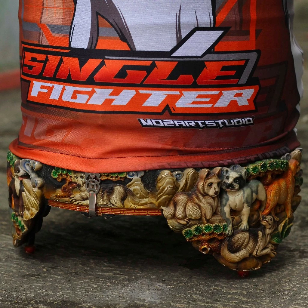 KERODONG CUSTOM FULL PRINTING MOTIF KENARI UKURAN SANGKAR LOVEBIRD / T3 BAHAN TEBAL ADEM COCOK UNTUK MELINDUNGI BURUNG 2