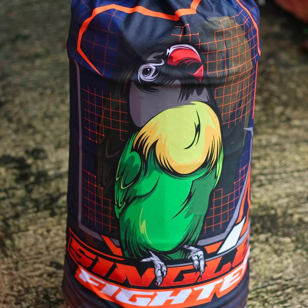 KERODONG CUSTOM NAMA BURUNG ATAU TEAM FULL PRINTING MOTIF DETAIL CAKEP COCOK UNTUK KRODONG SANGKAR TRUCUKAN, KONIN (KOLIBRI NINJA ), SOGON, LOVEBIRD BAHAN TEBAL HALUS 3