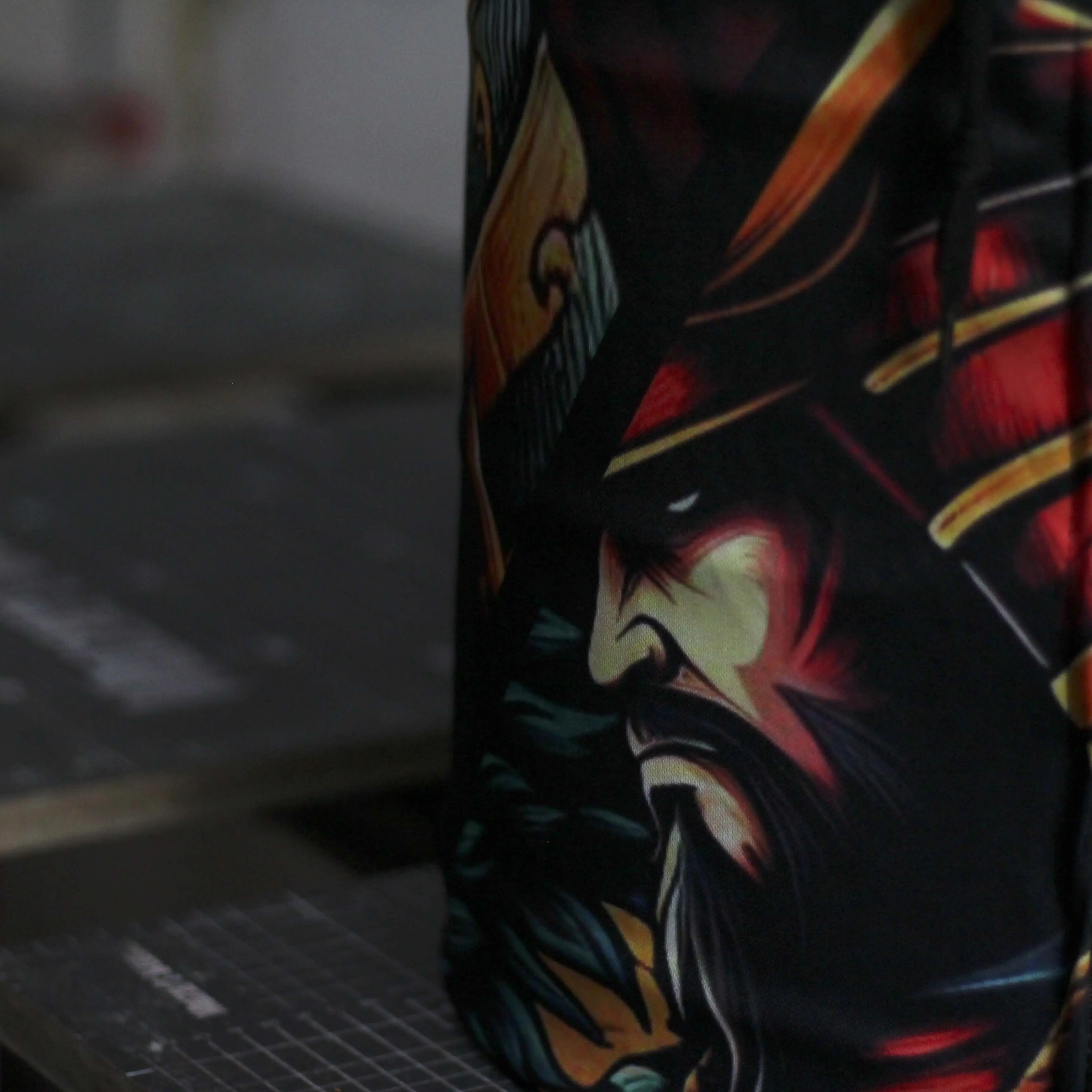 KERODONG SANGKAR FULL PRINTING UKURAN SANGKAR KAPSUL T3 MOTIF 3 SAMURAI DETAIL MEWAH TEBAL HALUS ADEM PALING RECOMENDED