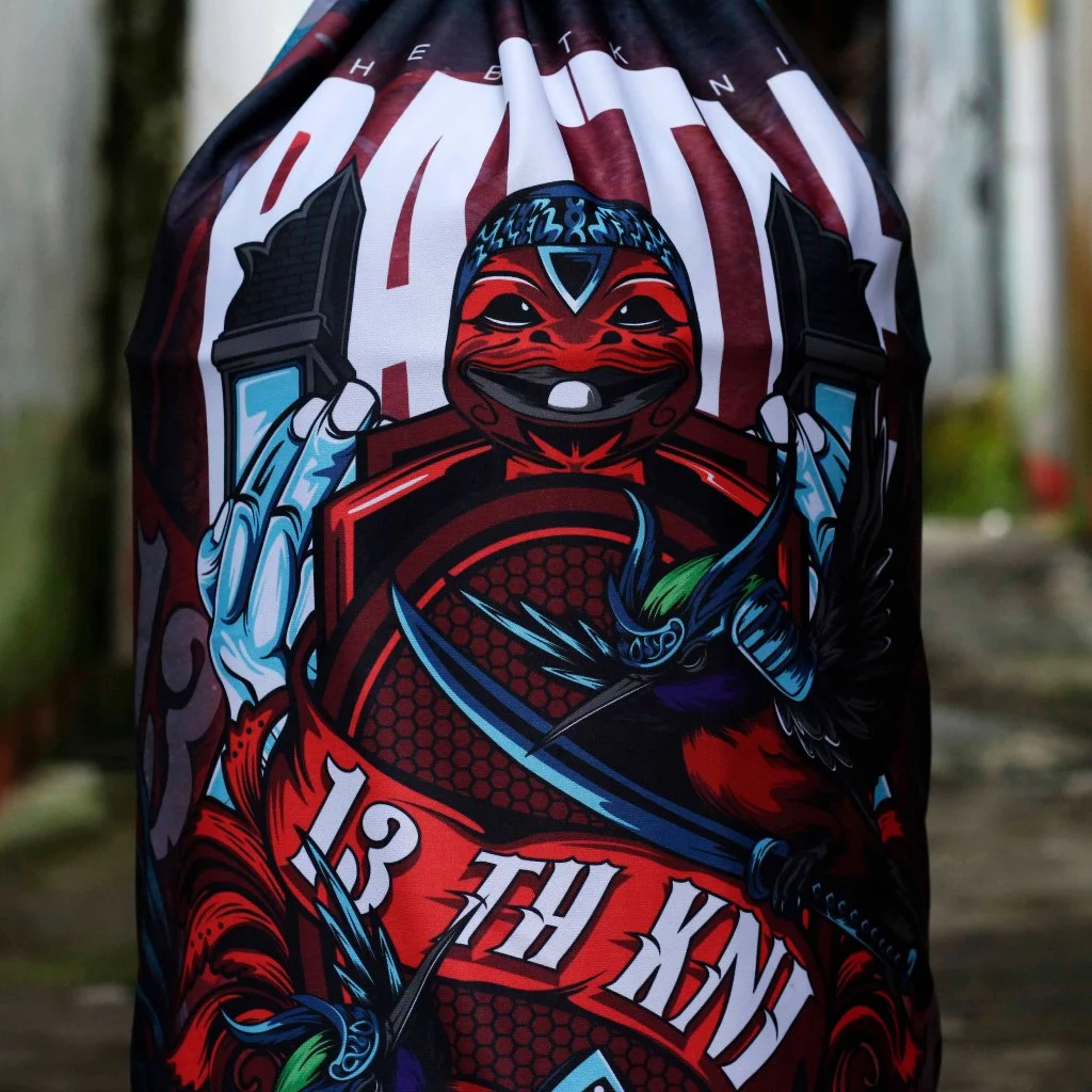 KERODONG FULL PRINTING SPESIAL 13 TAHUN KOLIBRI NINJA INDONESIA UKURAN SANGKAR LOVEBIRD 2
