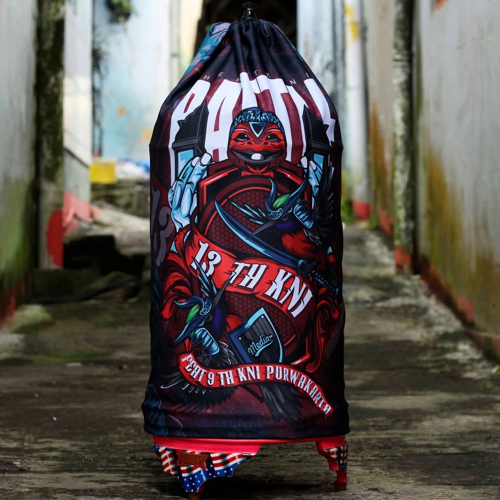 KERODONG FULL PRINTING SPESIAL 13 TAHUN KOLIBRI NINJA INDONESIA UKURAN SANGKAR LOVEBIRD 5