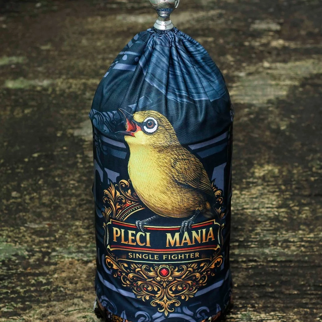 KERODONG FULL PRINTING MOTIF PLECI MANIA SINGLE FIGHTER KUALITAS BAHAN TERJAMIN MEWAH TEBAL ADEM 4