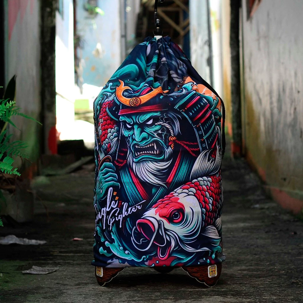 KERODONG FULL PRINTING BISA CUSTOM NAMA BURUNG ATAU TEAM UKURAN SANGKAR ANIS MERAH DM38 DOUBLE LAYER MEWAH TEBAL HALUS ADEM