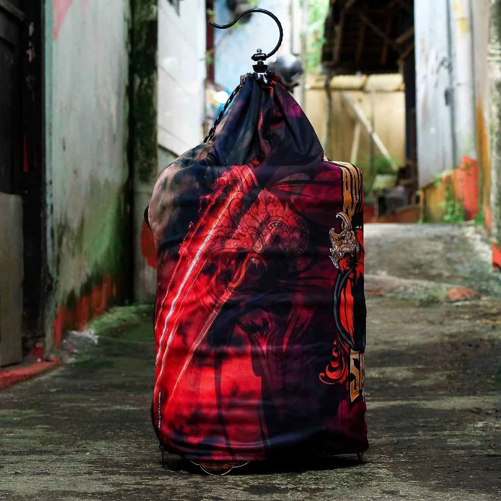 KERODONG ANIS MERAH FULL PRINTING DOUBLE LAYER UKURAN KRODONG SANGKAR ANIS MERAH DM 38 KUALITAS PREMIUM 3