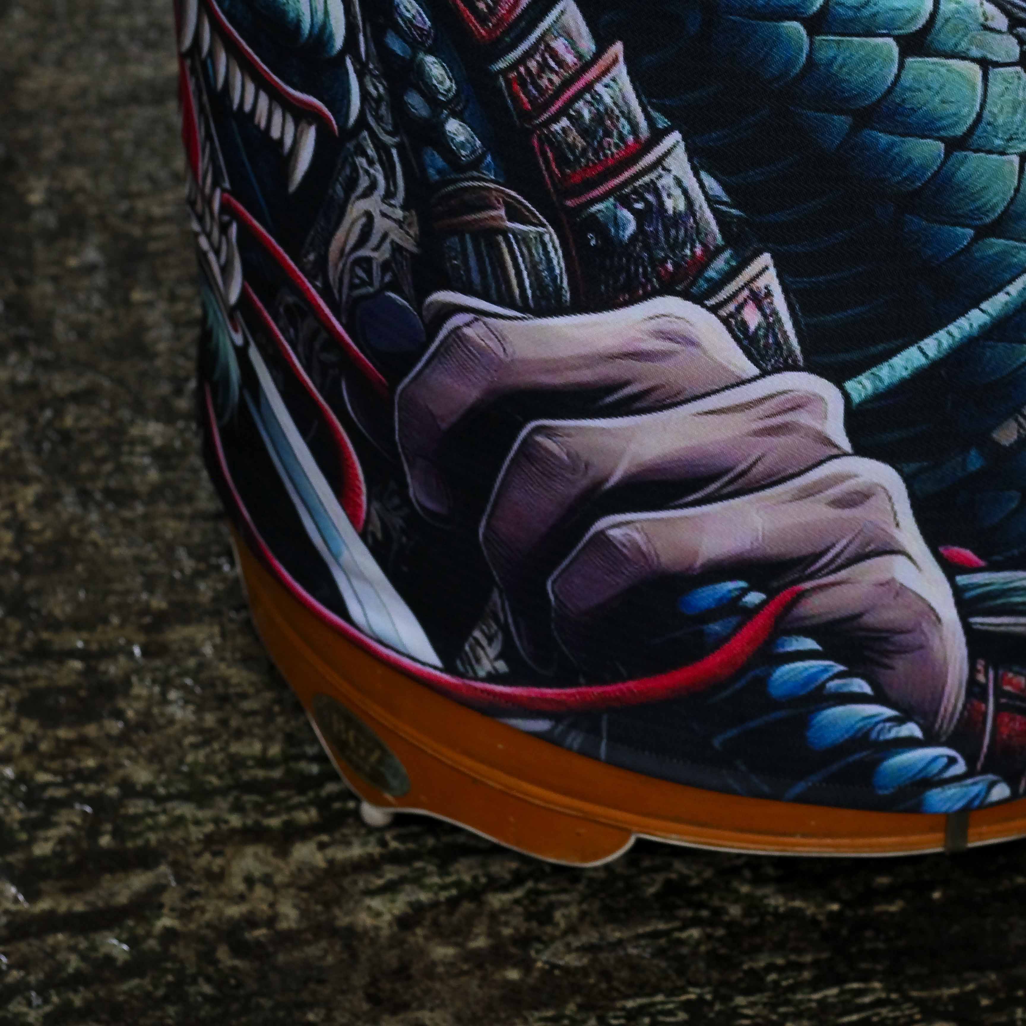 KERODONG CUSTOM FULL PRINTING MOTIF SAMURAI UKURAN SANGKAR MURAI NO 2  2