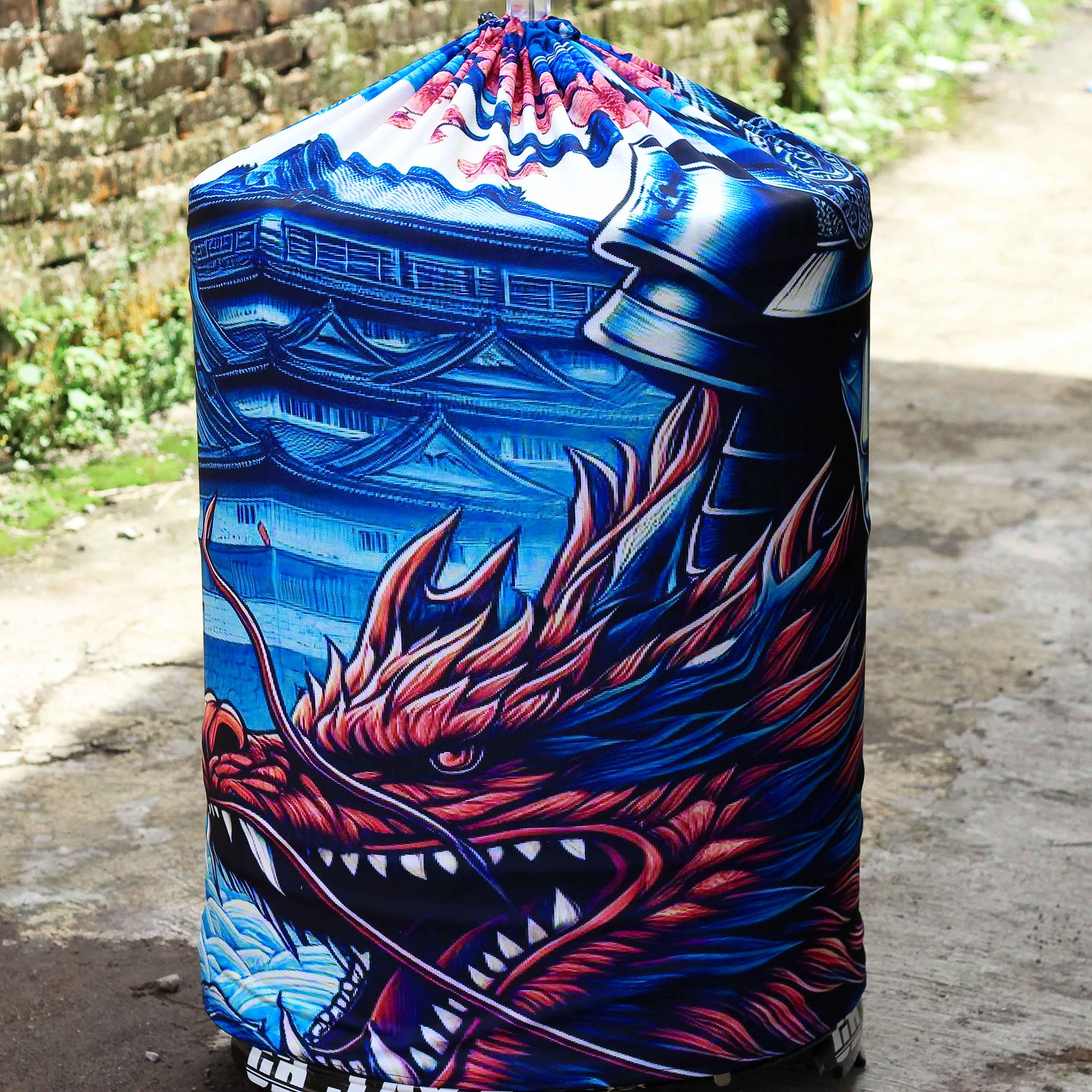 KERODONG FULL PRINTING UKURAN KRODONG SANGKAR MURAI BATU DM 58 DOUBLE LAYER BAHAN TEBAL BERKUALITAS 2