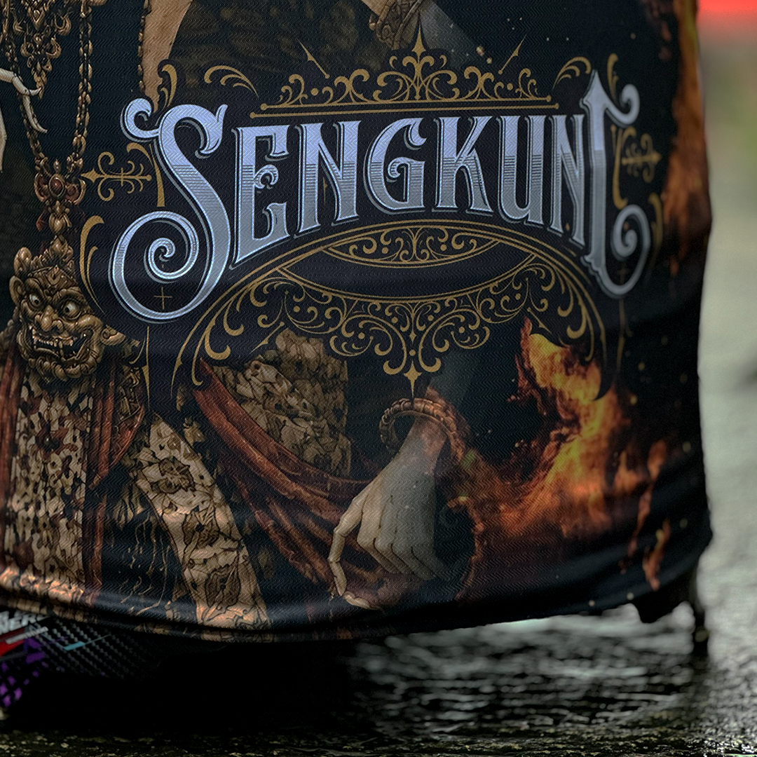 KERODONG SANGKAR FULL PRINTING UKURAN KRODONG SANGKAR MURAI BATU DM 58 DOUBLE LAYER BAHAN PREMIUM MOTIF SENGKUNI 2