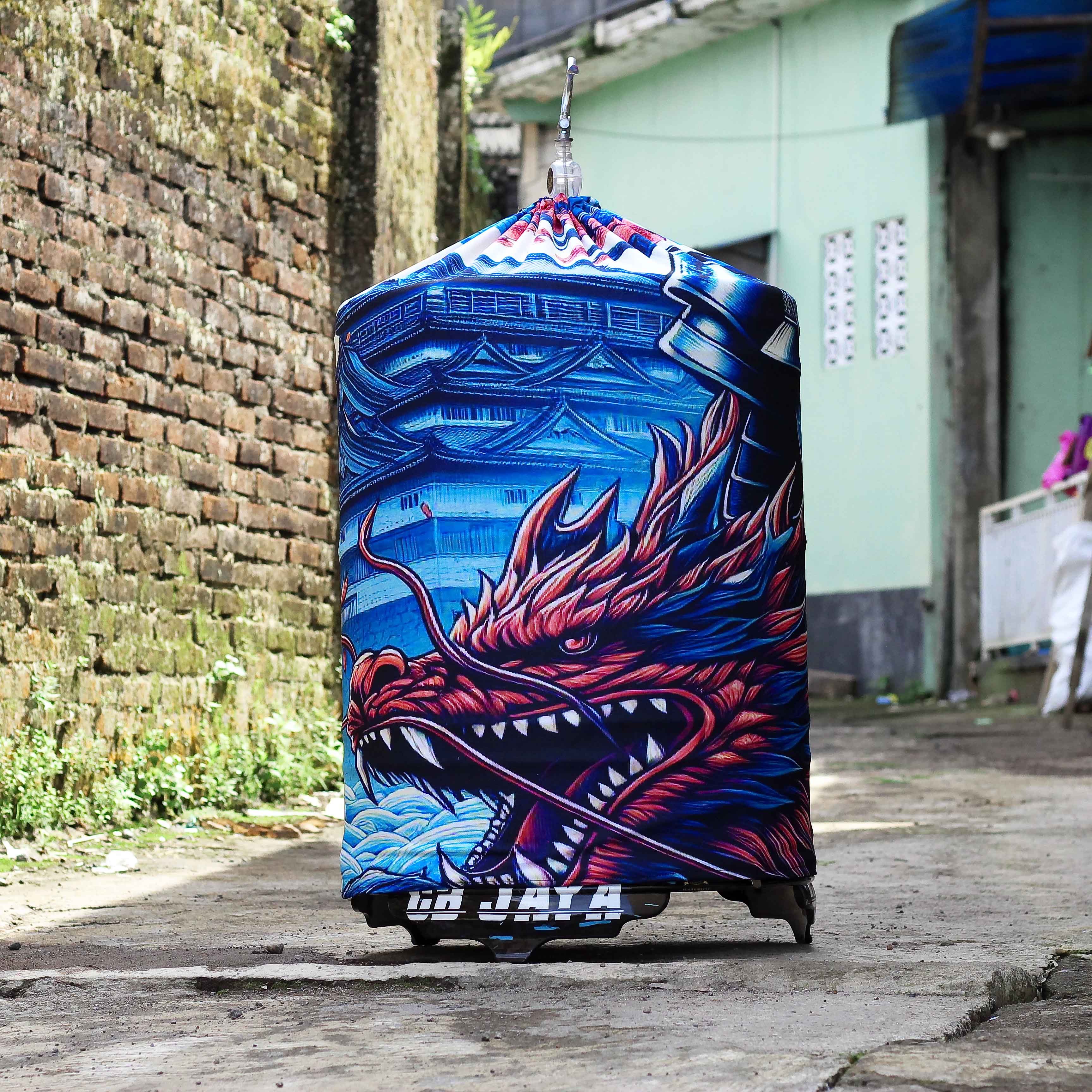 KERODONG FULL PRINTING UKURAN KRODONG SANGKAR MURAI BATU DM 58 DOUBLE LAYER BAHAN TEBAL BERKUALITAS 3