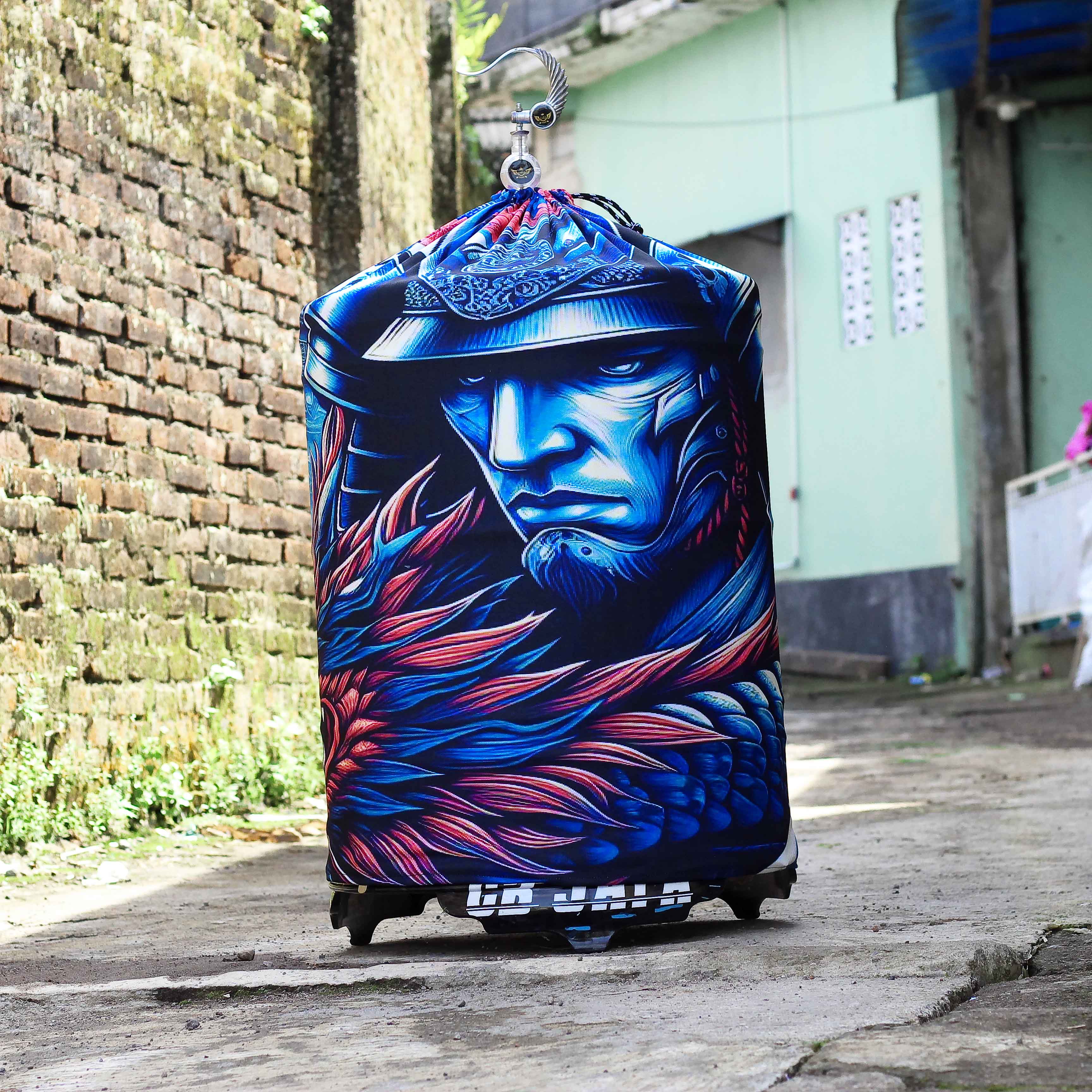 KERODONG FULL PRINTING UKURAN KRODONG SANGKAR MURAI BATU DM 58 DOUBLE LAYER BAHAN TEBAL BERKUALITAS 7