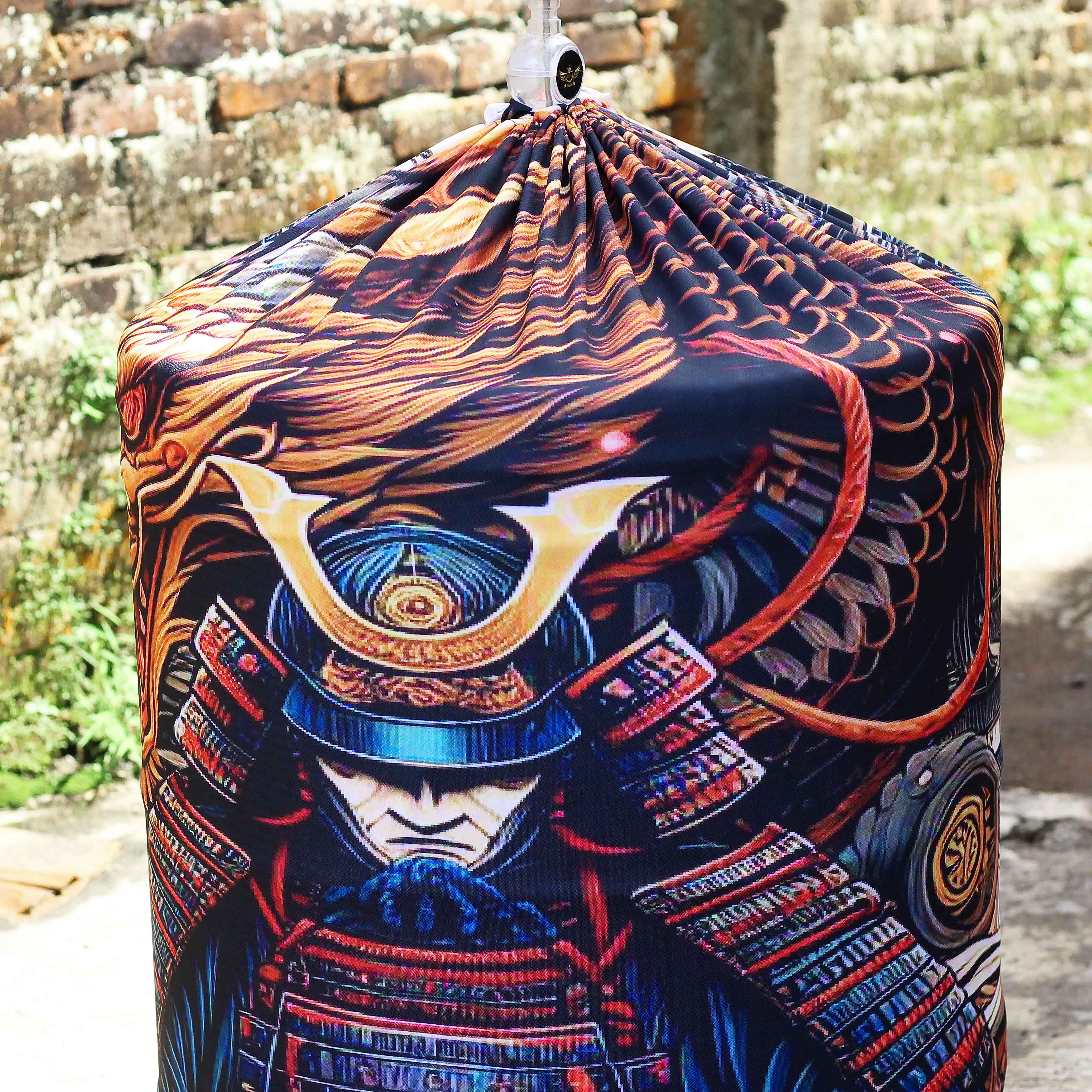 KERODONG MURAI BATU DM 58 DOUBLE LATER FULL PRINTING MOTIF JAPANESE BAHAN TEBAL ADEM BERKUALITAS PREMIUM 4
