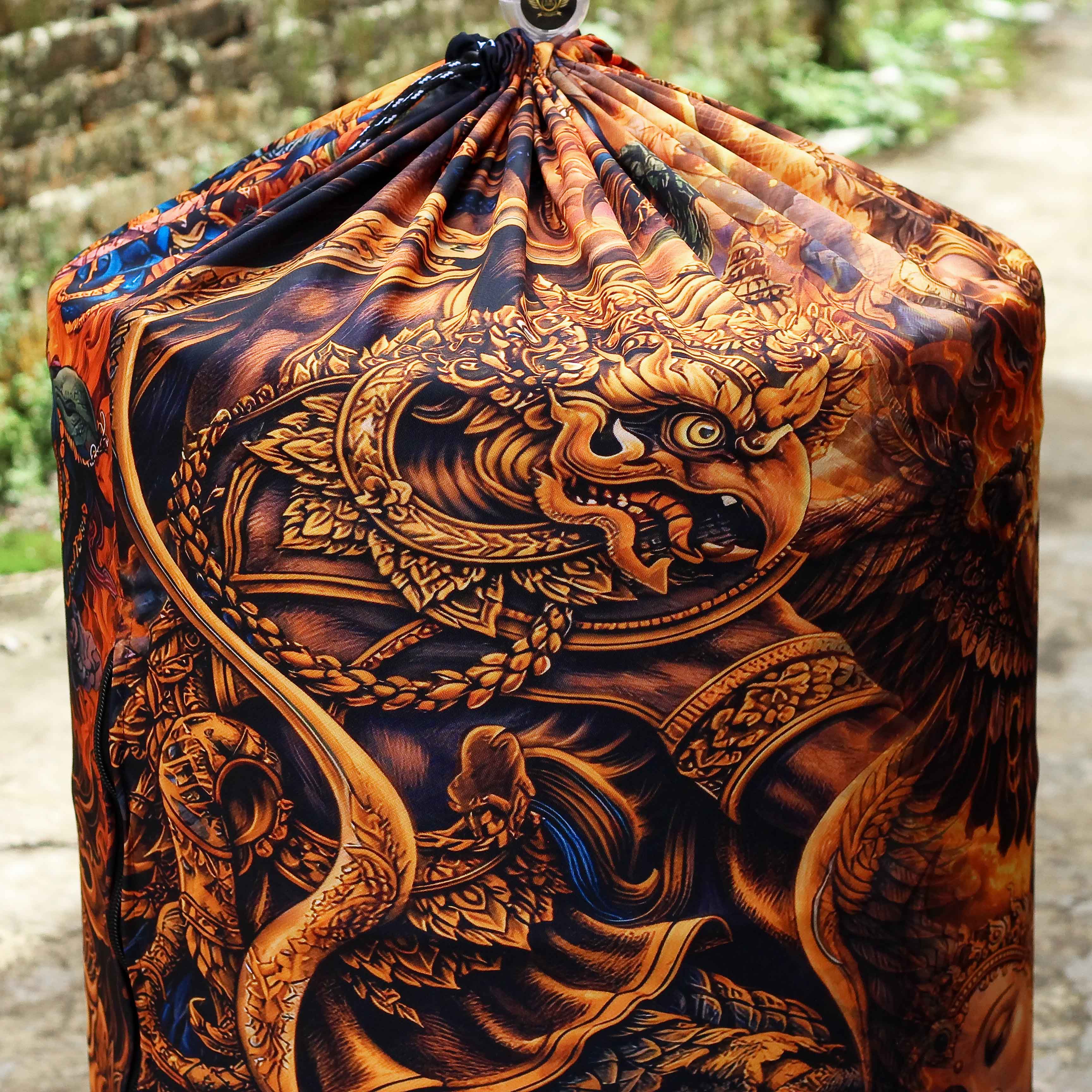 KERODONG FULL PRINTING MURAI BATU DM 58 DOUBLE LAYER BAHAN TEBAL BERKUALITAS HIGH QUALITY 5